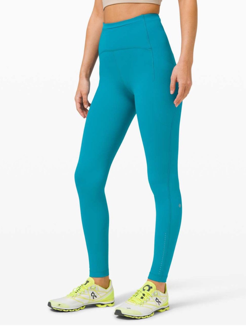 Sz 8 Lululemon pockets Swift Speed High-Rise Tight 28" Hawaiian Blue